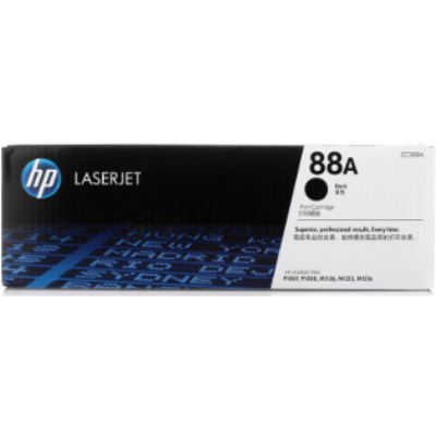 惠普（HP）CC388A（88A）黑色硒鼓（适用于：HP LaserJet P1007 和 HP LaserJet P1008 激光打印机、HP LaserJet ProM1136、 LaserJet Pro M1213nf/M1216nfh 多功能一体机）