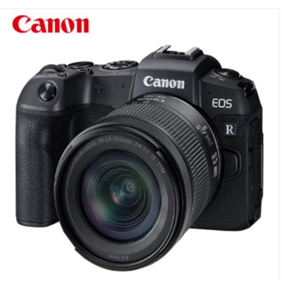 佳能/CANON RP 单反相机 全画幅微单数码相机 单机身+补光灯 +24-105mm标准镜头套装